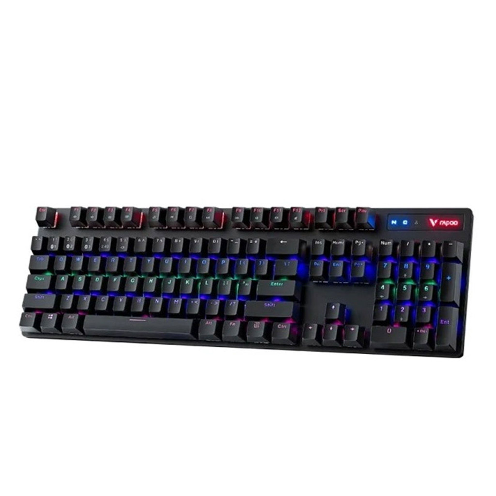 Bàn phím Gaming Rapoo V500 Pro 87 Multi Mode Wireless - Blue switch, không dây