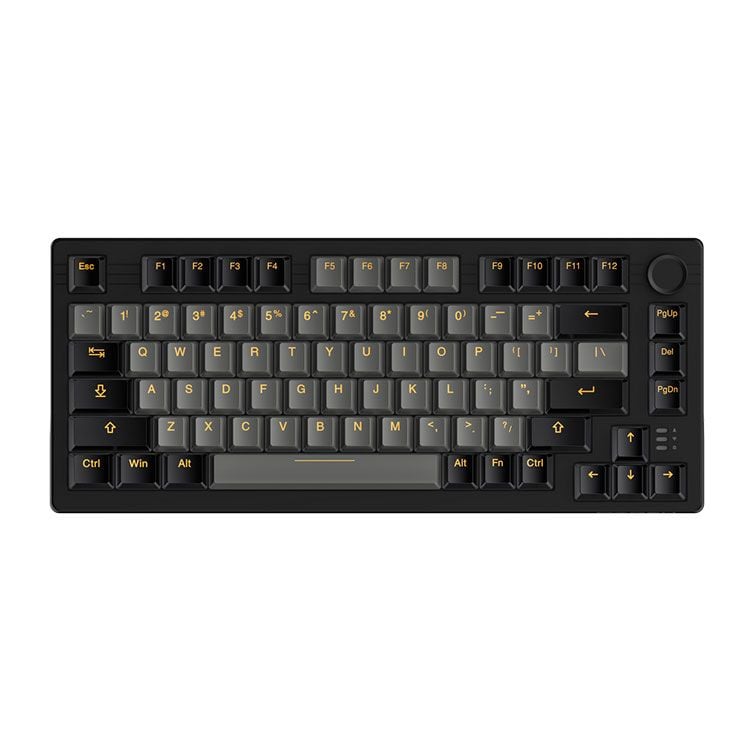 Bàn phím cơ DareU EK75 Pro Triple Mode Black Golden DareU Dream Switch