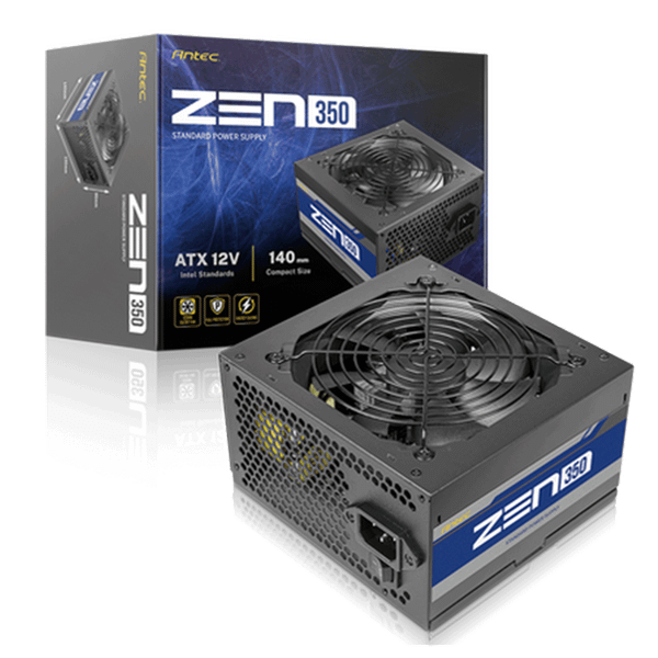  Nguồn máy tính ANTEC Atom Zen 350W | Non Modular, ATX 
