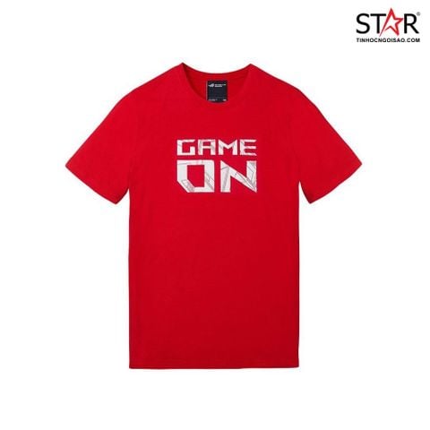 Áo Thun Asus CT2006 Rog Game On (Đỏ) - XS