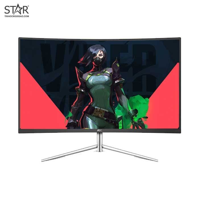 Màn hình LCD 27” AOC C27V1Q Full HD 75Hz Chính Hãng