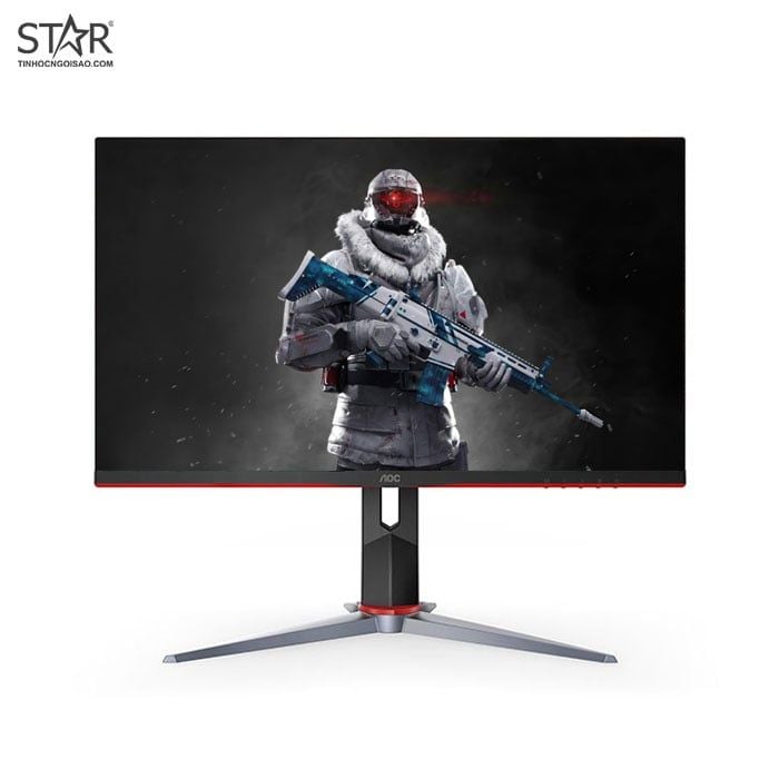 Màn hình LCD 24” AOC 24G2/74 FHD IPS 144Hz 1ms HDR Freesync Gaming Chính Hãng