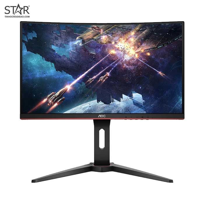 Màn hình LCD 27” AOC C27G1/74 FHD 144Hz 1ms Freesync Cong Chính Hãng