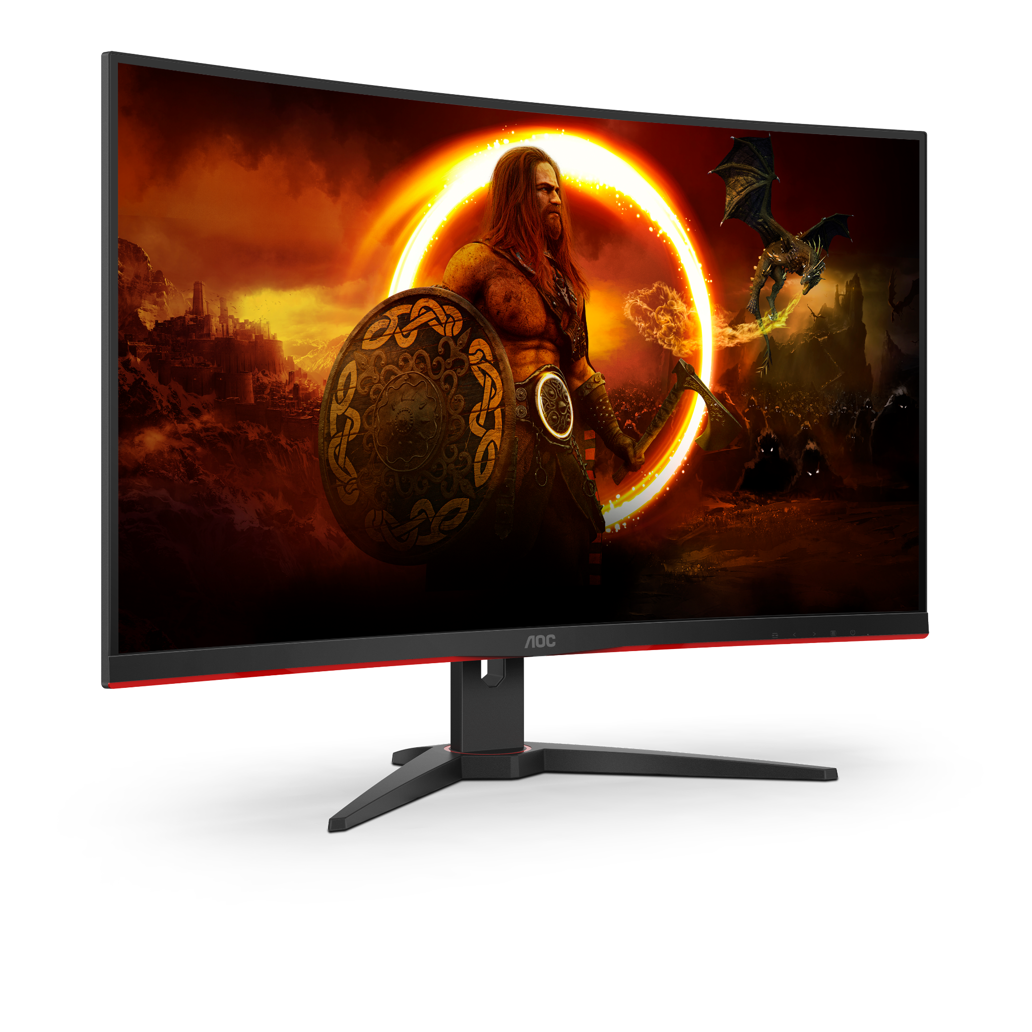 Màn hình AOC C32G2ZE | 32 inch, Full HD, VA, 240 Hz, Cong