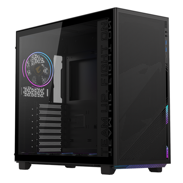  Thùng máy Gigabyte C400 Glass - Black (GB-AC400G) 