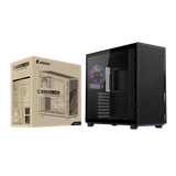  Thùng máy Gigabyte C400 Glass - Black (GB-AC400G) 