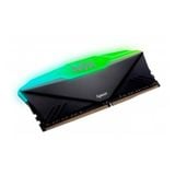  Ram Apacer NOX RGB Black 8GB | 1 x 8GB, DDR4, 3200MHz (AH4U08G32C28YNBAA-1) 
