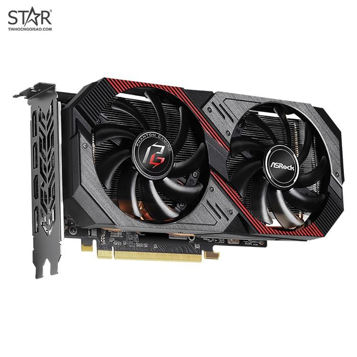 Card màn hình VGA ASRock Radeon RX 5600 6GB GDDR6 PGD2 (No Box)