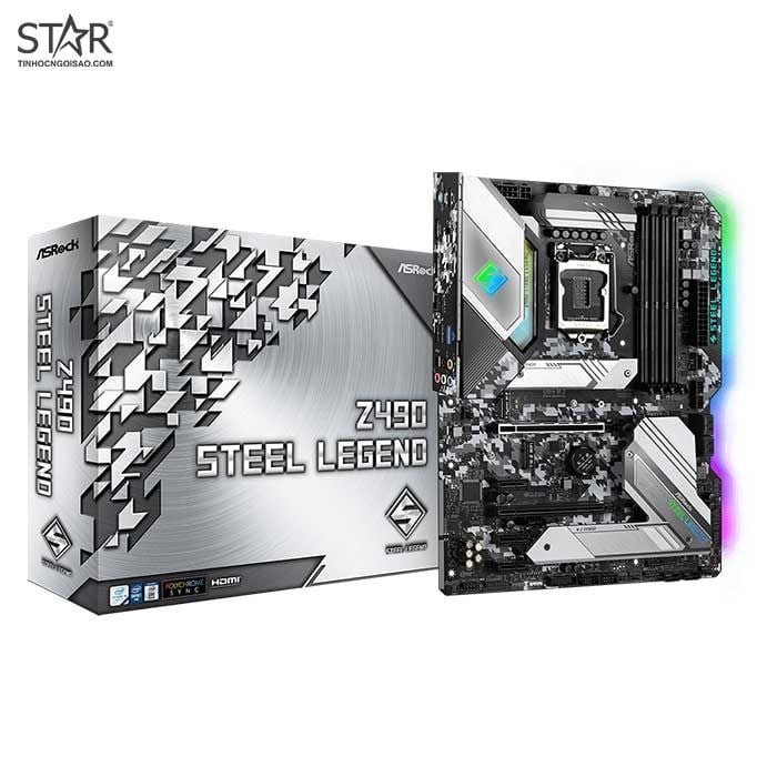 Mainboard Asrock Z490 Steel Legend (Z490 Steel Legend)