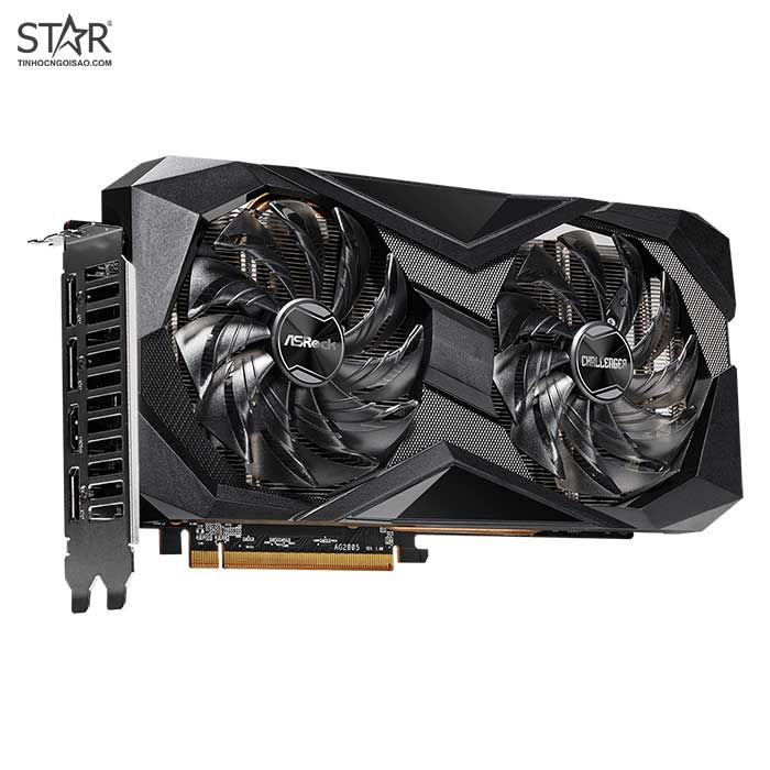 Card màn hình VGA ASRock Radeon RX 6700XT 12GB GDDR6 Challenger D OC (RX 6700XT CLD 12GBO)