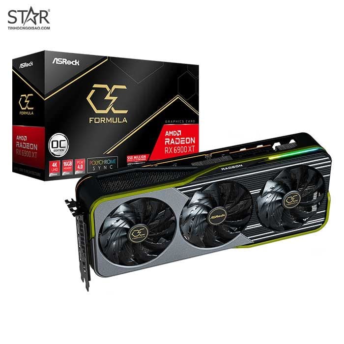 Card màn hình ASRock RX 6900XT 16GB GDDR6 Formula OC (RX 6900XT OCF 16GB)