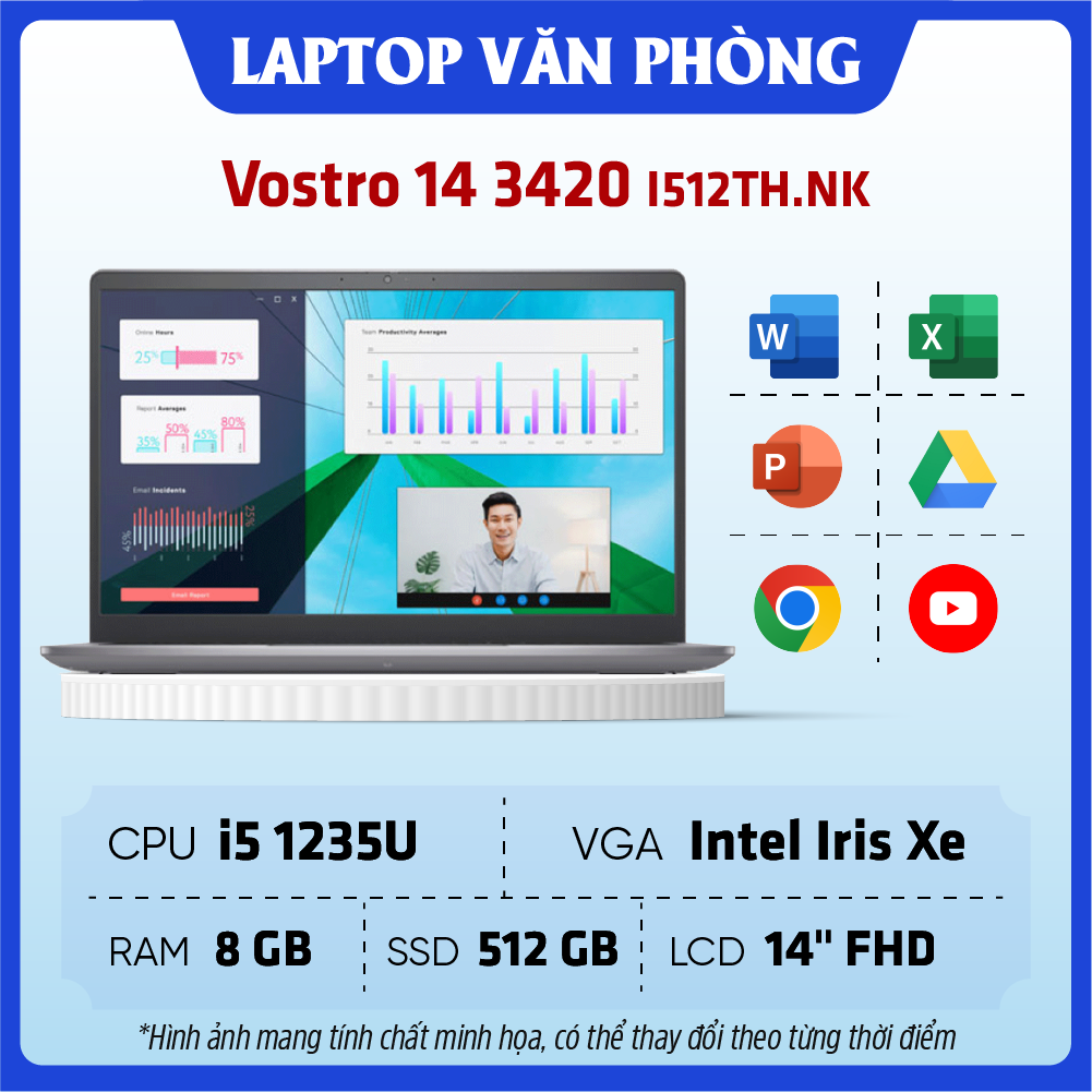 Laptop Dell Vostro 14 3420 (I512TH.NK)