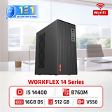  PC STAR Workflex 14 | Intel i5 14400, DDR5 16GB, SSD 512, WiFi + BT 