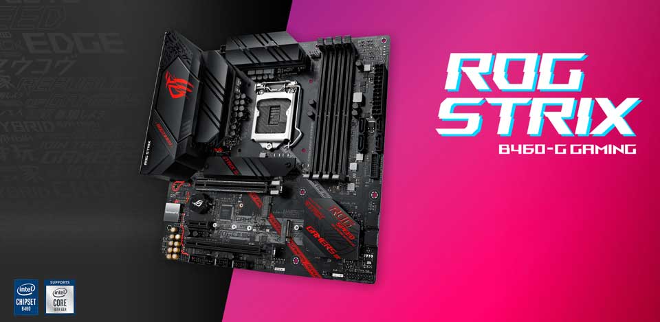 Mainboard Asus B460-G ROG Strix Gaming (ROG STRIX B460-G GAMING)