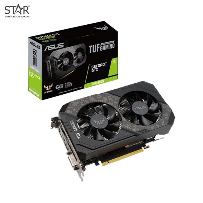 Card màn hình VGA ASUS GTX 1660 Super 6GB GDDR6 TUF Gaming (TUF-GTX 1660 Super-6GB-GAMING)