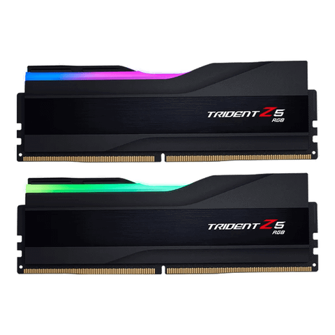 RAM PC G.SKILL Trident Z5 32GB RGB DDR5 Black | (2x16GB), 5200MHz, Intel/AMD F5-5200J4040A16GX2-TZ5RK