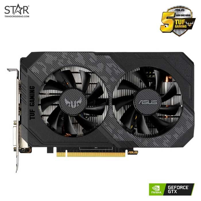 Card màn hình VGA ASUS GTX 1650 4GB GDDR6 TUF Gaming OC EdiTion (TUF-GTX 1650-O4GBD6-P-GAMING)