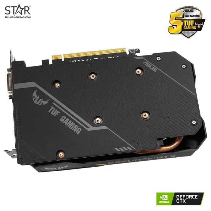 Card màn hình VGA ASUS GTX 1650 4GB GDDR6 TUF Gaming OC EdiTion (TUF-GTX 1650-O4GBD6-P-GAMING)