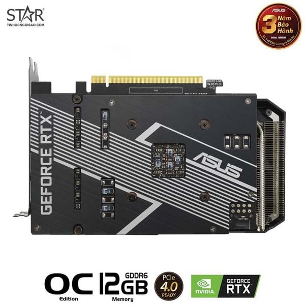  Card màn hình NVIDIA GeForce RTX 3060 ASUS Dual OC | 12GB GDDR6, 3584 CUDA, 650W 