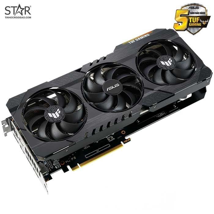 VGA Asus RTX 3060 12GB GDDR6 TUF Gaming OC V2 (TUF-RTX 3060-O12GB-V2-GAMING)