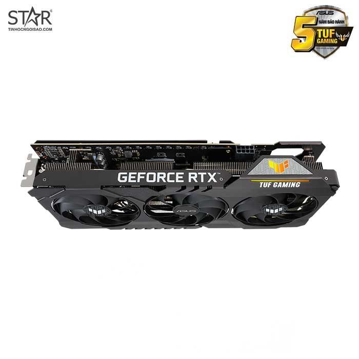 VGA Asus RTX 3060 12GB GDDR6 TUF Gaming OC V2 (TUF-RTX 3060-O12GB-V2-GAMING)