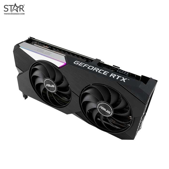 VGA Asus RTX 3060 Ti 8GB GDDR6 Dual OC V2 (DUAL-RTX 3060 Ti-O8GB-V2)