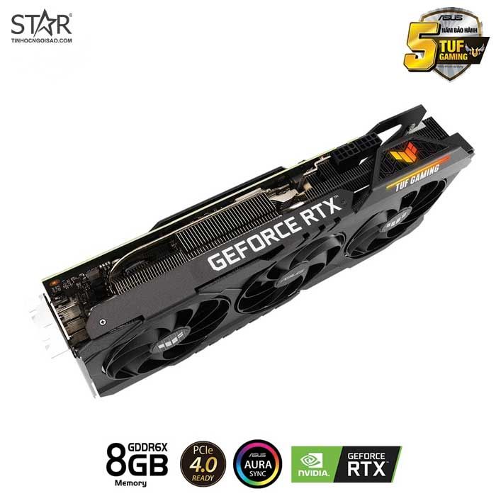 VGA Asus RTX 3070 Ti 8GB GDDR6X TUF Gaming (TUF-RTX 3070 Ti-8GB-GAMING)