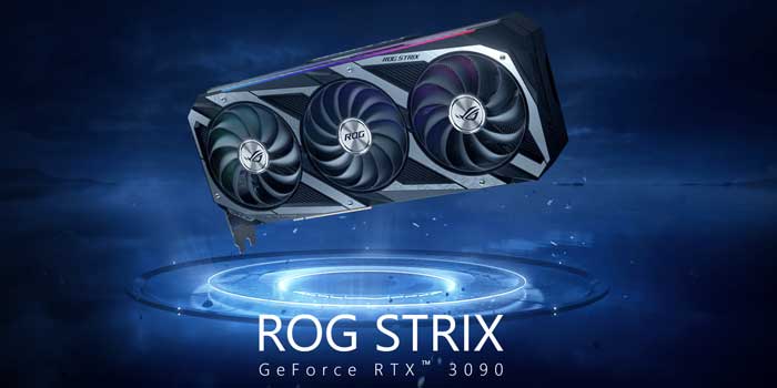 VGA  RTX 3090 24G GDDR6X ROG Strix Gaming OC