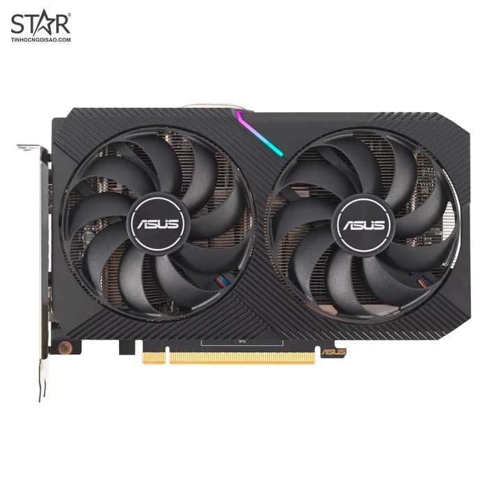 VGA Asus Radeon RX 6500XT 4GB GDDR6 Dual OC EdiTion (DUAL-RX 6500XT-O4GB)