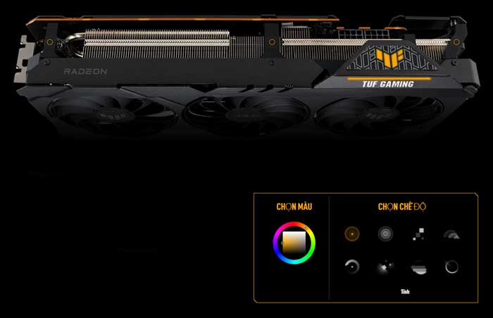 VGA Radeon RX6800 16G GDDR6  TUF Gaming OC (TUF-RX6800-O16G-GAMING)