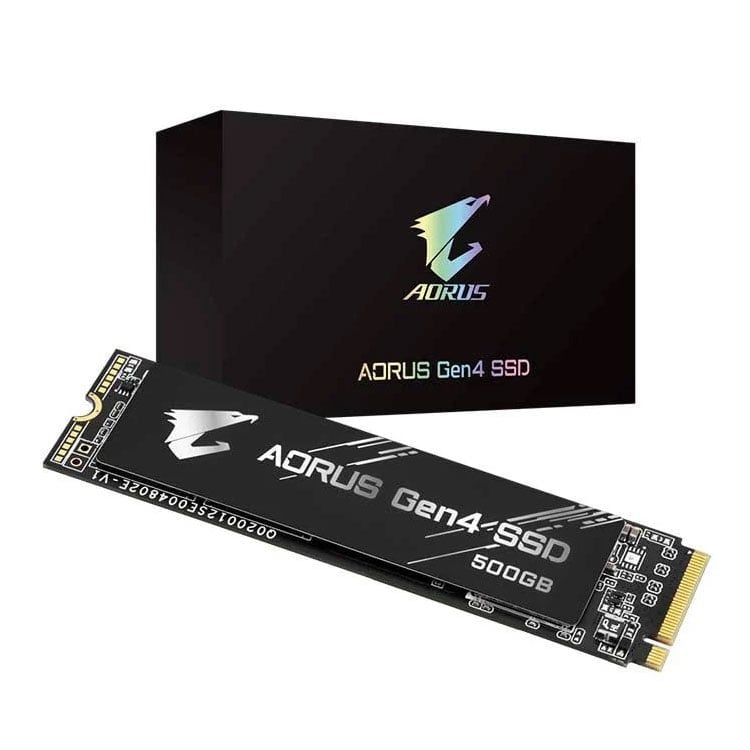 Ổ cứng SSD 500G Gigabyte Aorus M.2 NVMe PCIe Gen4 (GP-AG4500G)