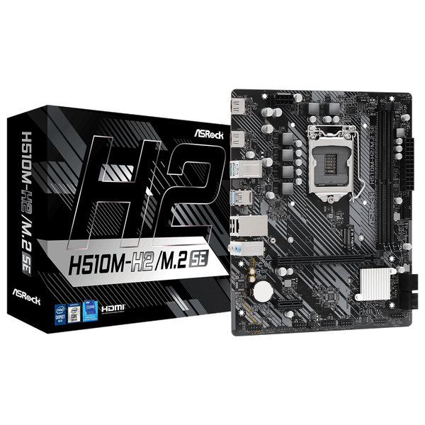  Mainboard ASRock H510M-H2/M.2 SE DDR4 | LGA 1200, mATX, 2 khe RAM 