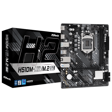 Mainboard ASRock H510M-H2/M.2 SE DDR4 | LGA 1200, mATX, 2 khe RAM