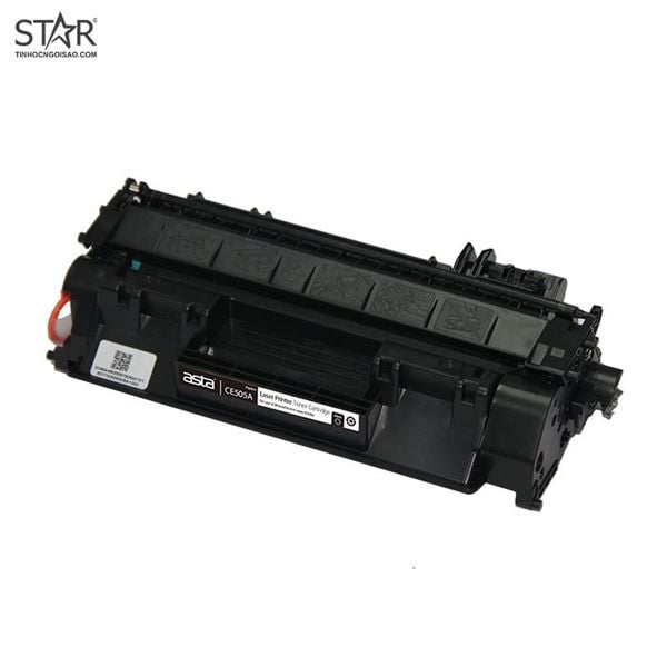  Cụm mực máy in Asta HP-CE505A, mực chính hãng có vỏ hộp 