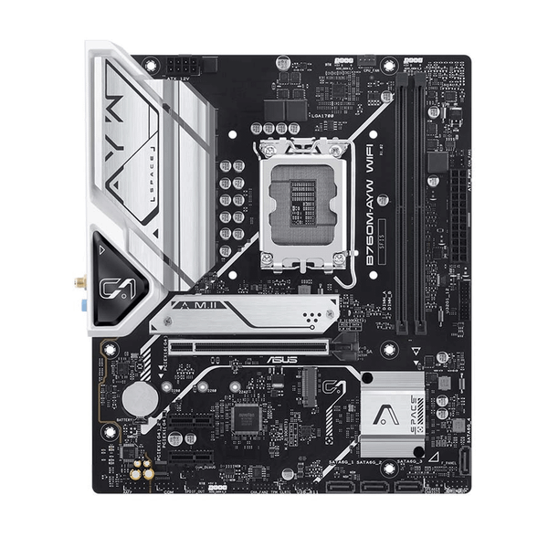  Mainboard ASUS B760M AYW Wifi DDR5 | LGA 1700, mATX, 2 khe RAM 