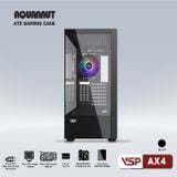  Thùng máy VSP Aquanaut AX4 | ATX, Trắng / Đen, Không Fan 
