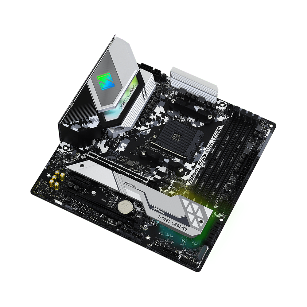 Mainboard Asrock B550M Steel Legend