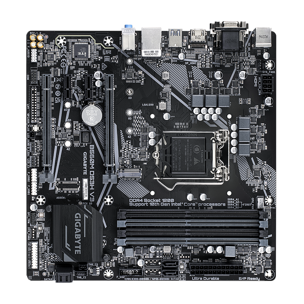 Mainboard Gigabyte B560M DS3H V3 (rev. 1.0)