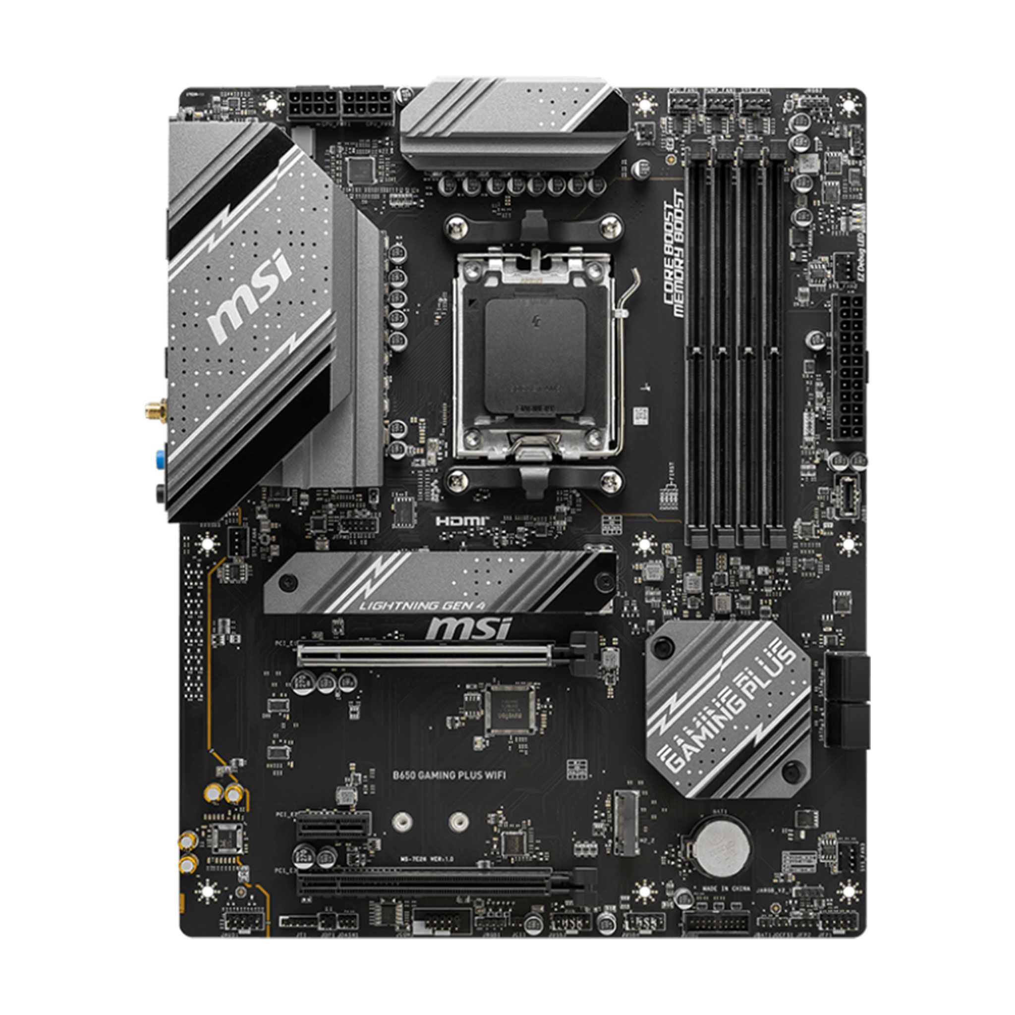 Mainboard MSI B650 Gaming Plus Wifi | AMD B650, Socket AM5, ATX, 4 khe DDR5