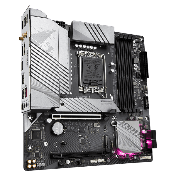  Mainboard Gigabyte B760M Aorus Elite AX DDR4 (rev. 1.x) 