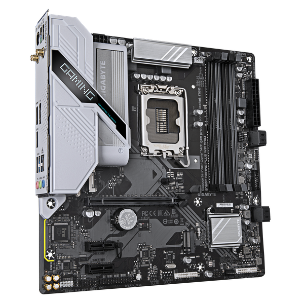  Mainboard Gigabyte B760M Gaming Plus Wifi DDR4 | LGA 1700, mATX, 4 khe RAM 
