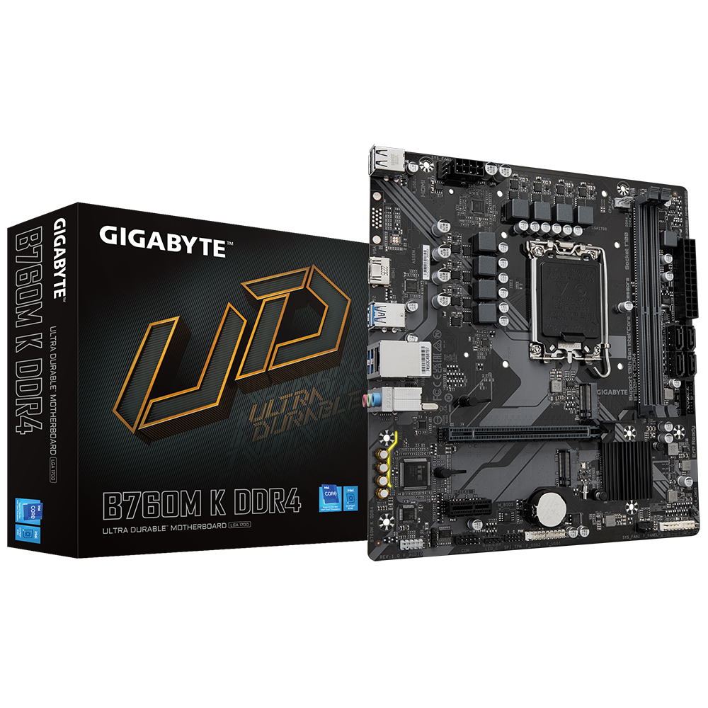 Mainboard Gigabyte B760M K DDR4 (rev. 1.0)