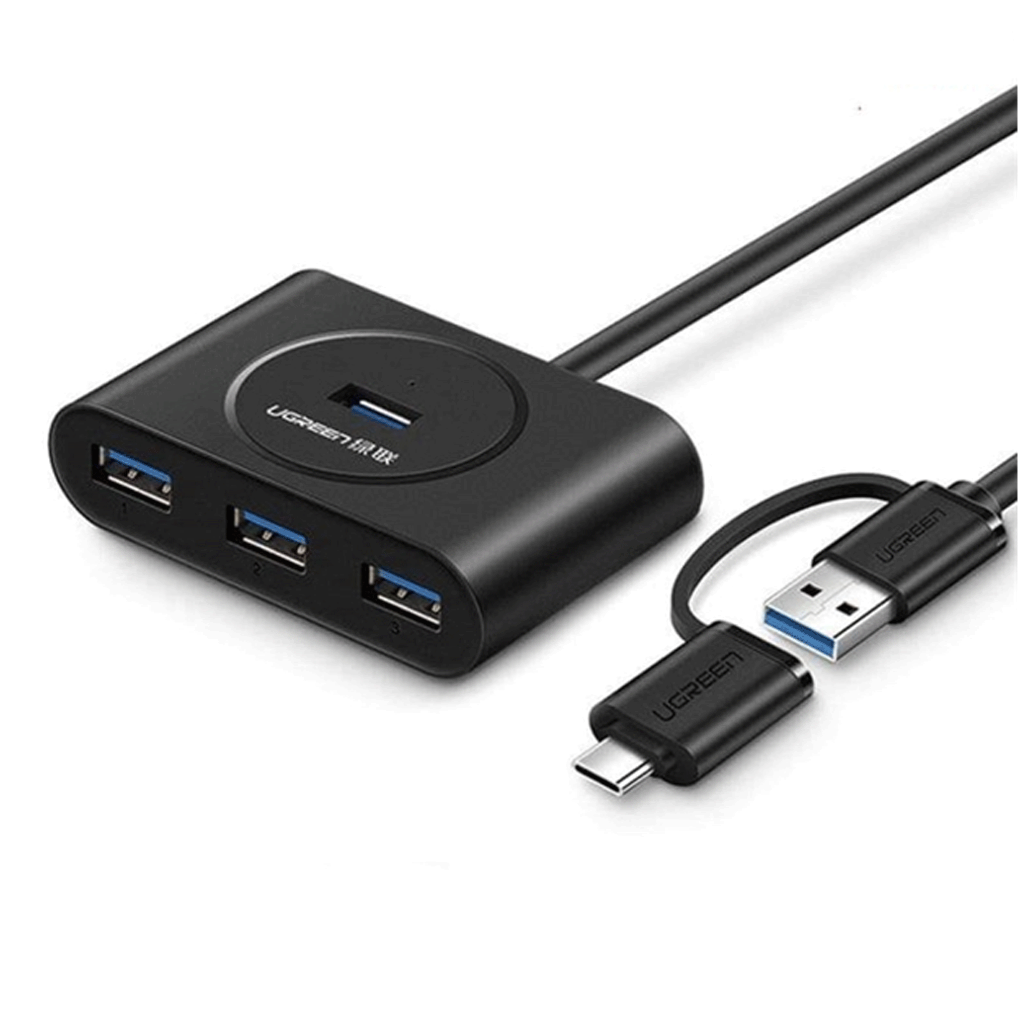  Bộ chia USB Type C ra 4 cổng USB 3.0 dài 1M Ugreen 40850 