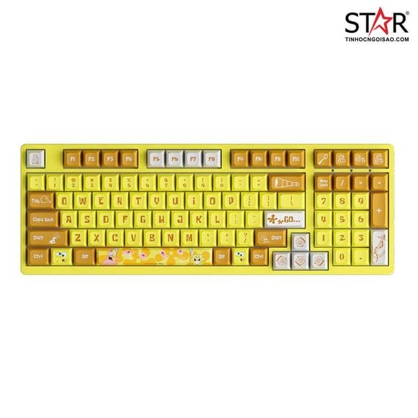  Bàn Phím Akko 3098S SpongeBob (Akko cs switch - Starfish) 