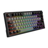  Bàn phím cơ Dare-U EK75 Pro Black | Triple Mode, Gasket Mount, RGB, Firefly (Tactile) Switch 