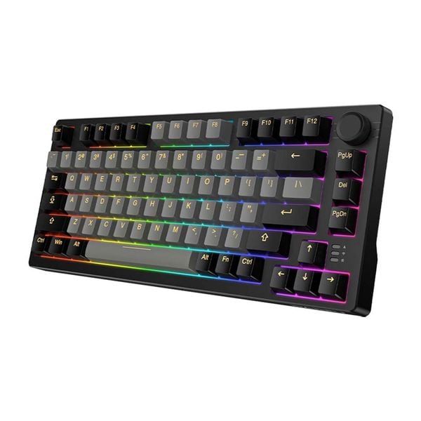  Bàn phím cơ gaming Dareu EK75 Pro | 3 Mode, TKL, Tactile Switch, RGB, Black, Hot swap 