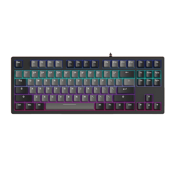  Bàn phím cơ gaming Dareu EK87 V2 | Có dây, TKL, Linear Switch, RGB, Gray/Black 
