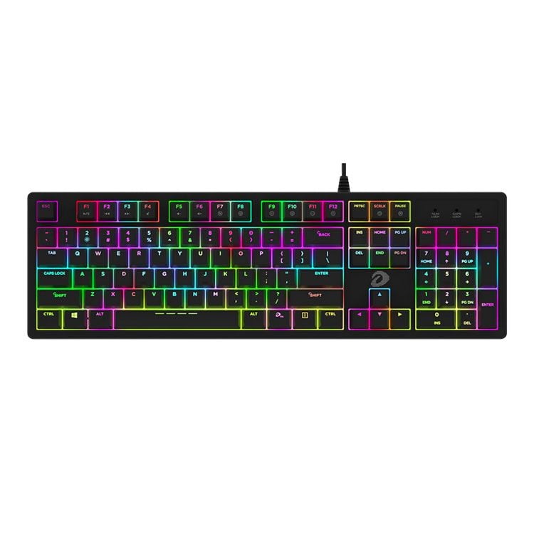 Bàn phím cơ DareU EK1280 V2 RGB Brown switch