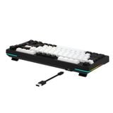  Bàn phím cơ DareU EK75 White - Black | 2 sides RGB strip, Type-C, Dream (Linear) Switch 