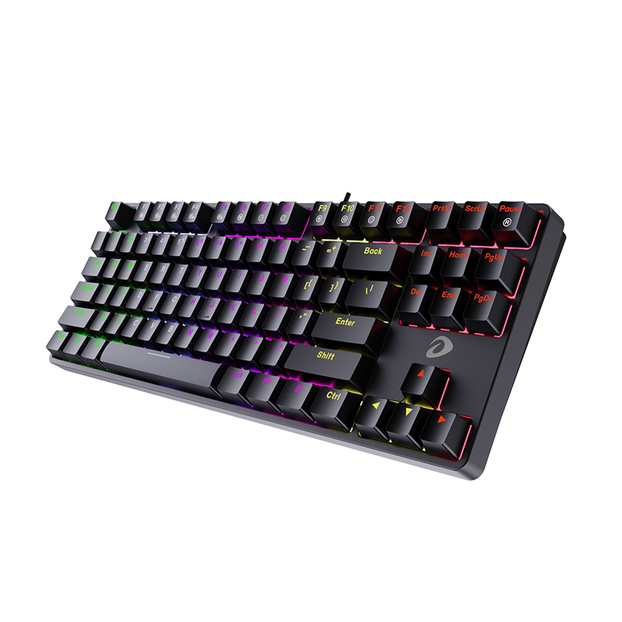 Bàn phím cơ Gaming DareU EK87 V2 Black | Brown Switch